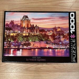 SALE! EUC Eurographics 1000 Piece Puzzle - Le Vieux-Quebec